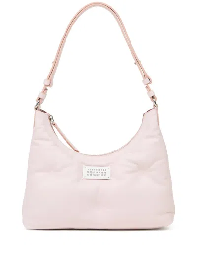 Maison Margiela Medium Glam Slam Hobo Shoulder Bag In Neutrals