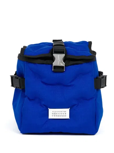 Maison Margiela Rucksack Mit Nummern-motiv In Blue