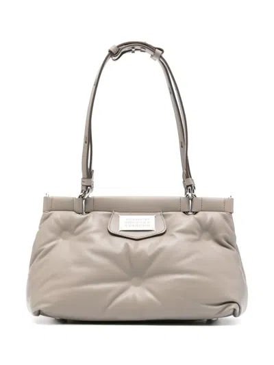 Maison Margiela Small Glam Slam Tote Bag In Grey