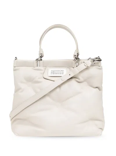 Maison Margiela Small Glam Slam Tote Bag In Neutrals