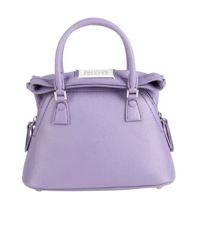 Maison Margiela Small Handbag In Purple