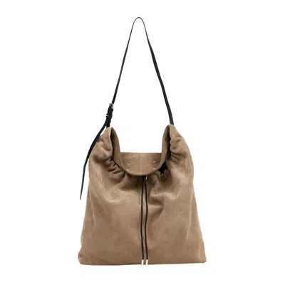 Pre-owned Maison Margiela Small Hobo Belt Bag 'vison/black/chestnut' | Women's Size Onesize