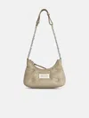 Maison Margiela Small 'hobo' Grey Leather Bag In Grey