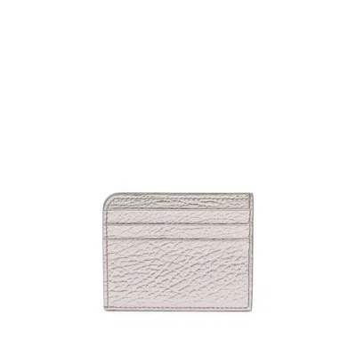 Maison Margiela Small Leather Goods In Silver