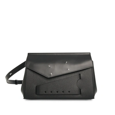 Maison Margiela Black Snatched Classique Leather Tote Bag