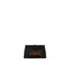 Maison Margiela Snatched Shoulder Clutch Bag Small Unisex Black And Brown