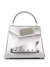 Maison Margiela Women Snatched Tote Bag In Metallic