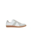 Maison Margiela Replica Lace-up Low-cut Sneakers In Brown
