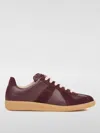 Maison Margiela Leather Replica Sneakers In Rot
