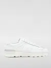 Maison Margiela Mm22 Solid Color Leather Low Top Sneakers In Transparent