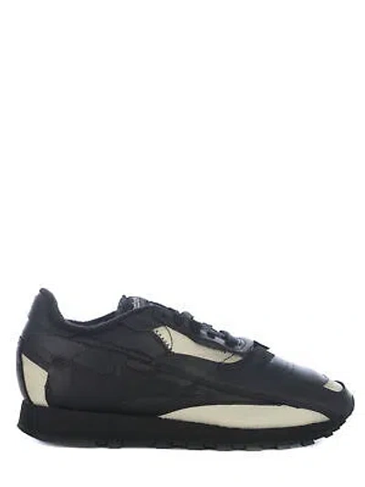 Pre-owned Maison Margiela Sneakers  "mm X Reebok Classic" In Leather In Nero