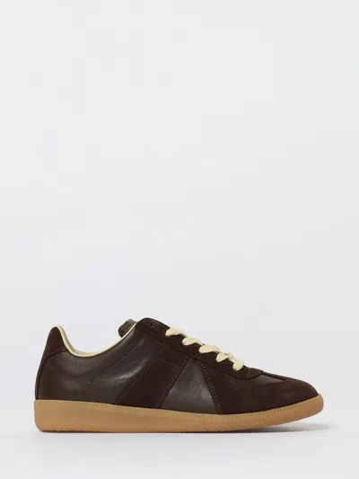 MAISON MARGIELA SNEAKERS MAISON MARGIELA WOMAN COLOR BROWN,H18022032
