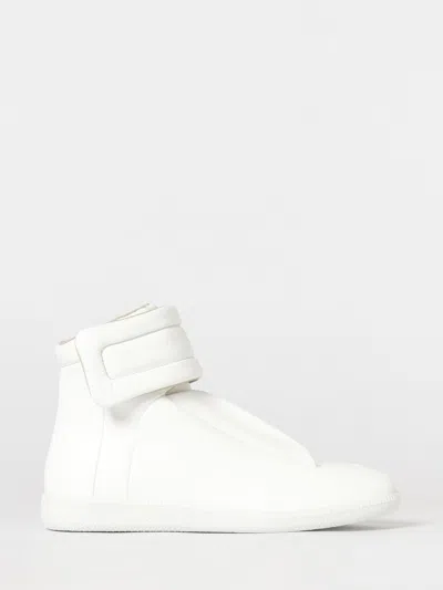 Maison Margiela Future Sneaker With Padded Ankle Strap For Men In White