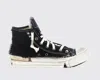 Maison Margiela Men High-top Sneakers With A Distressed Effect In Multi