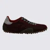 Maison Margiela Quilted Low Top Sneakers With Contrast Heel