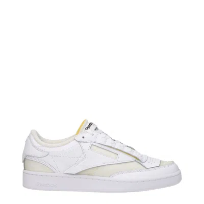 Maison Margiela Sneakers Reebok Memory Of Men Leather White