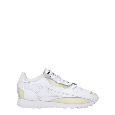 Maison Margiela Sneakers Reebok Women Leather White