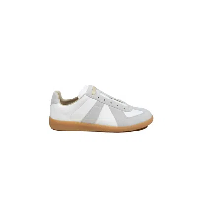 MAISON MARGIELA MAISON MARGIELA SNEAKERS REPLICA IN NAPPA BIANCA
