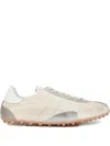 Maison Margiela Sneakers Sprinters In Suede And Leather With Vintage Finish In Multi