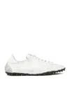 Maison Margiela Sprinters Low Top Cotton Blend Sneakers In White