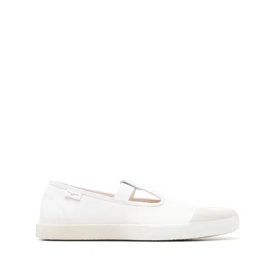 Maison Margiela Mary Jane Sneakers In White