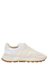 Maison Margiela Leather Sneakers White In White