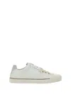 Maison Margiela New Evolution Leather Sneakers In White