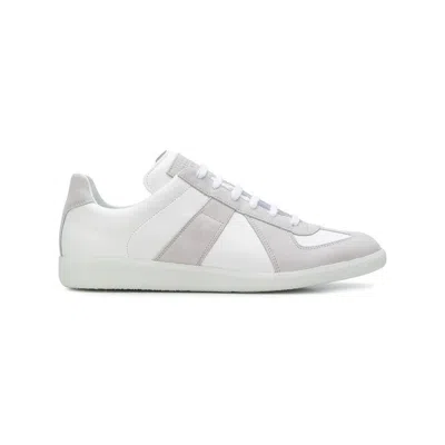 Maison Margiela Sneakers In White/grey