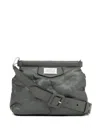 Maison Margiela Soft Lambskin Shoulder Bag With Adjustable Strap In Green