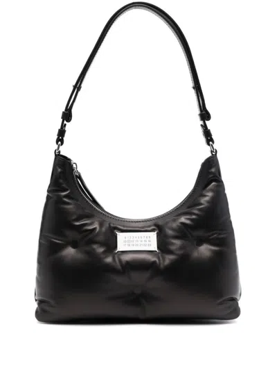 MAISON MARGIELA SOFT PADDED SHOULDER BAG WITH ZIPPERED CLOSURE