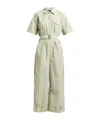 Maison Margiela Solid Color Jumpsuits In Green