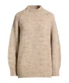 Maison Margiela Solid Color Sweater In Neutral