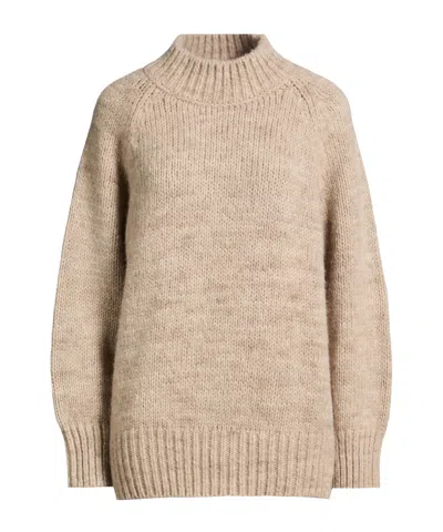 Maison Margiela Solid Color Sweater In Neutral
