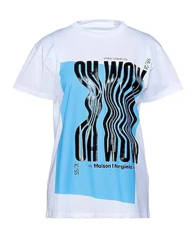 Maison Margiela Solid Printed T-shirt In White
