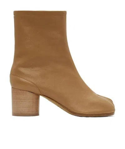 Maison Margiela Split-toe 60mm Ankle Boots In Brown