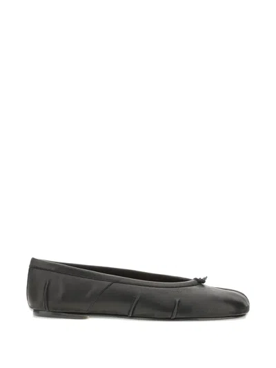 Maison Margiela Women Black Tabi Ballet Flats, 4.5 Luxury Ballet Flats For Women Darveys