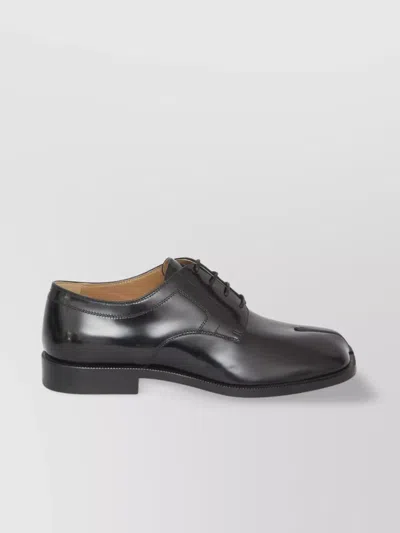 MAISON MARGIELA SPLIT TOE LEATHER LACE-UP SHOES