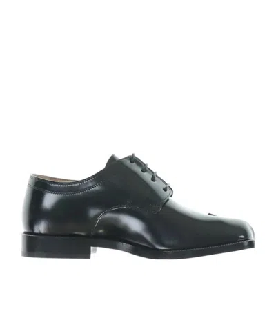Maison Margiela Split-toe Leather Oxford Shoes In Black