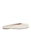 Maison Margiela Split-toed Muller Shoes In White
