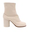 Maison Margiela Split-toed Short Boots In Neutral