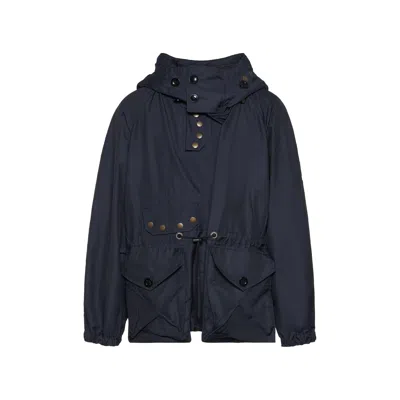 Maison Margiela Sport Jacket Man Blue In Black