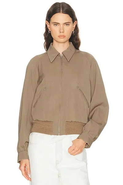 Maison Margiela Sports Jacket In Sand