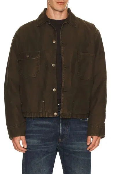 Maison Margiela Sportsjacket In Brown