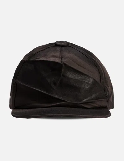 Maison Margiela Sprayed Cap In Black