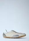 Maison Margiela Sneakers Sprinters In Suede And Leather With Vintage Finish In Multi