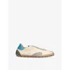 Maison Margiela Sprinters Low Top Sneakers With Dirty Effect