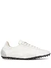 Maison Margiela Sprinters Drill Cotton With Vintage Treatment Sneakers Shoes In White
