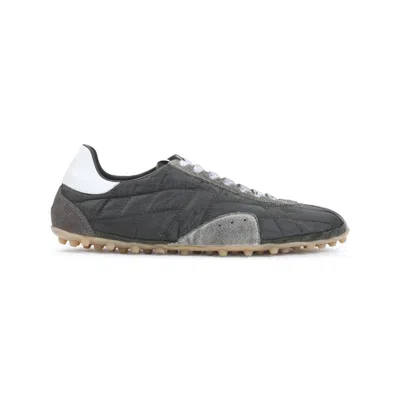 MAISON MARGIELA SPRINTERS LOW TOP GREEN POLYESTER SNEAKERS