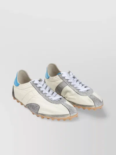 Maison Margiela Sprinters Low Top Trainers With Dirty Effect In Multi