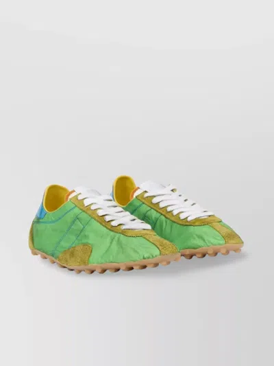 MAISON MARGIELA SPRINTERS LOW-TOP SUEDE SNEAKERS